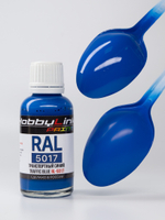 Краска лаковая HobbyLink RAL-5017 Транспортный Синий RL-5017