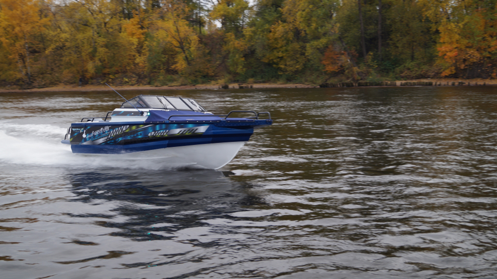 Алюминиевая лодка BERKUT Active DC