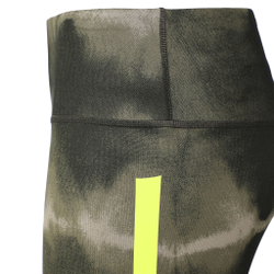 Женские теннисные брюки Nike Dri-Fit One Luxe Mid-Rise All Over Print Tight Women - Green