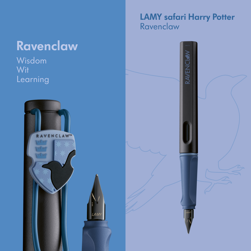 Ручка перьевая safari Ravenclaw 0B6 FH с пером F (4040412) 6