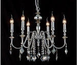 Люстра Crystal Lux MERCEDES SP6 CHROME/SMOKE 0950/306