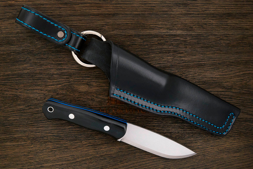 Нож для бушкрафта Beaver knife America 2.0, клинок 116мм, сталь Х12МФ