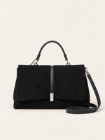 Замшевая сумка сэтчел Colette DBR 31349 черный