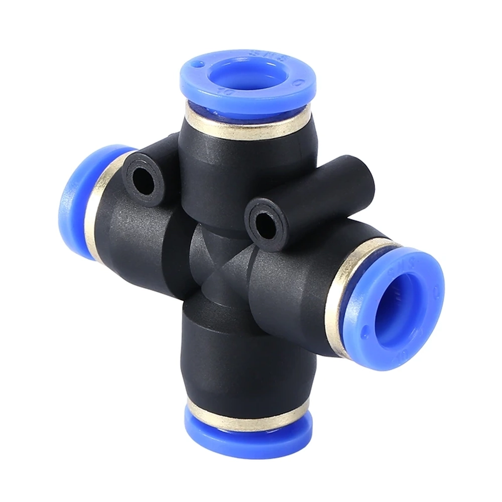 Серия SPXL Фитинги цанговые Х-образные/ самозажимные SNS pneumatic