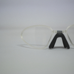 Спортивные очки с диоптриями 720armour Analog Pro / Translucent Midnight Blue Temple / Matte White Gasket / HC Red Black Lens