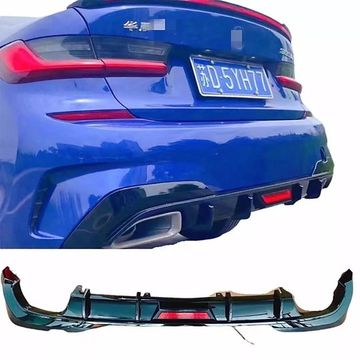 Диффузор заднего бампера с LED лампой BMW 3-series G20 2019+