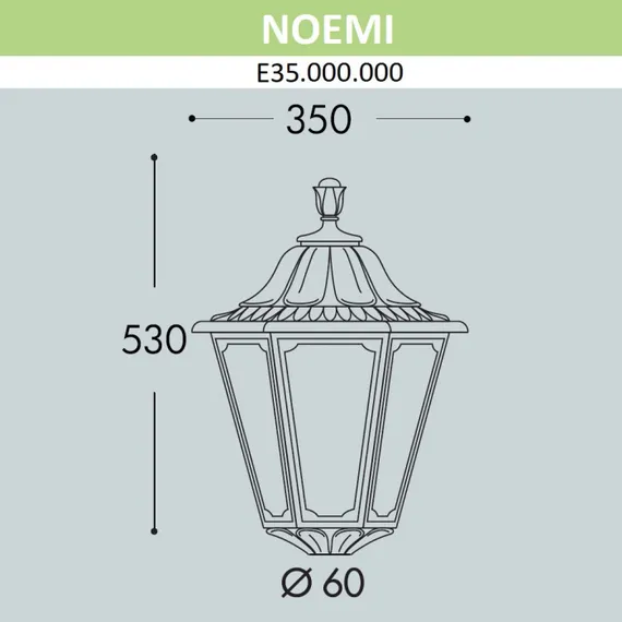 Плафон Noemi E35.000.000.WXH27 Fumagalli