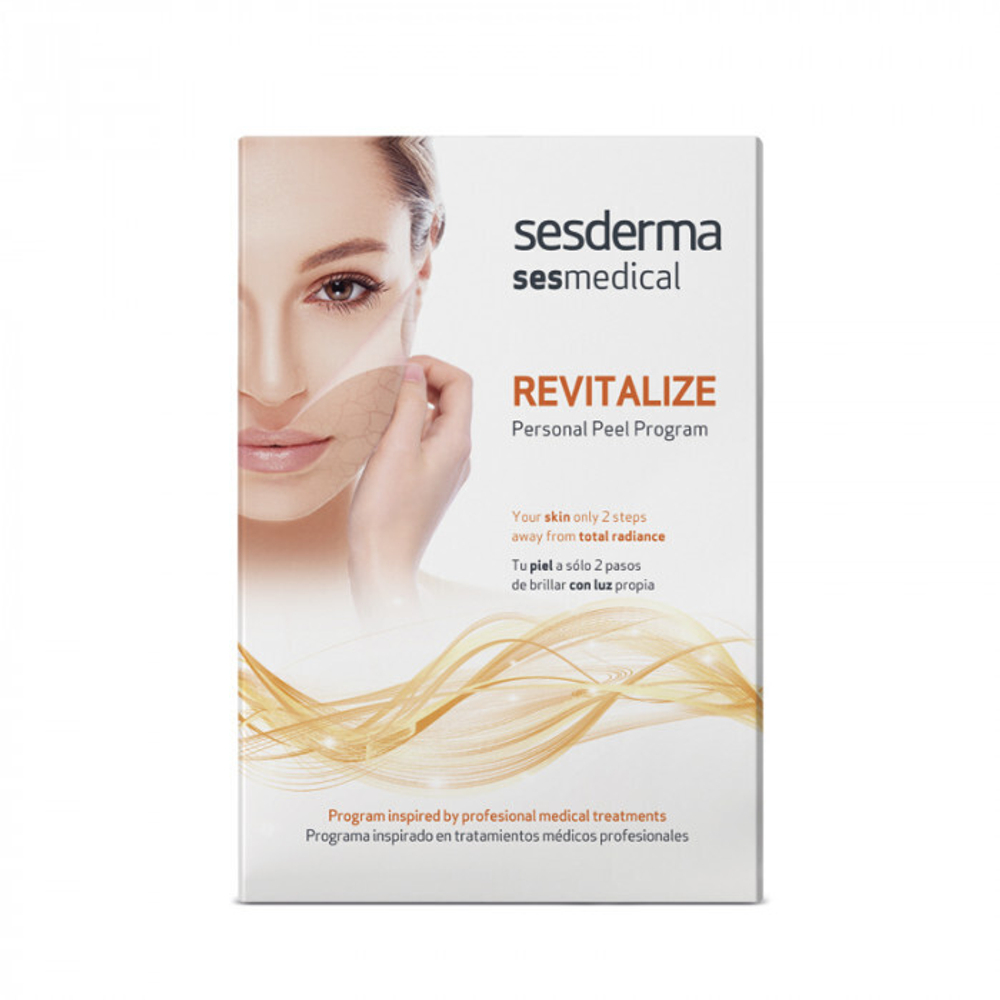 Sesderma SESMEDICAL Revitalize Personal Peel Program - Ревитализирующая пилинг - программа, 4 салфетки + 15 мл