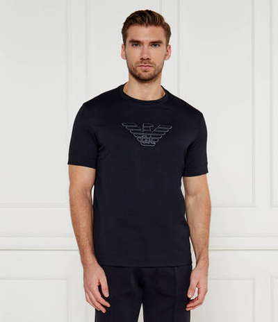 Футболка Emporio Armani - темно-синий(6D1T98 1JOCZ)