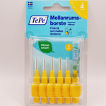Межзубные ершики TePe 0,7 мм, №4 желтые 6 шт.