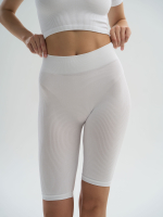 Велосипедки в рубчик 97000 Short leggings Rib