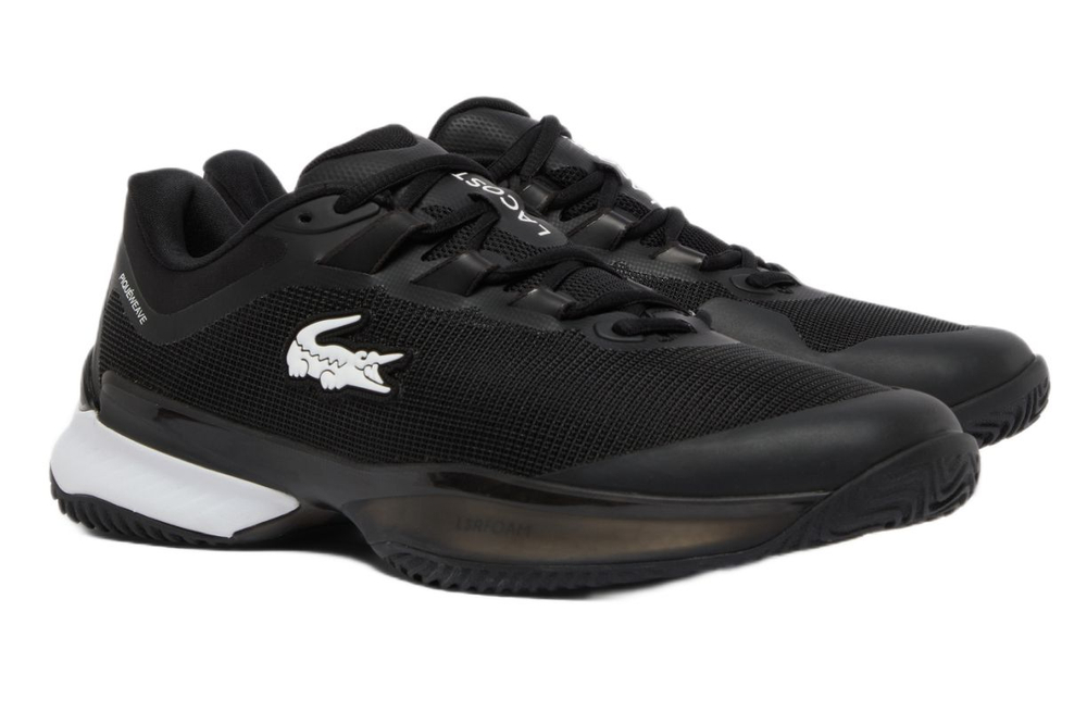 Теннисные кроссовки Lacoste AG-LT23 Ultra Clay — чёрный/белый