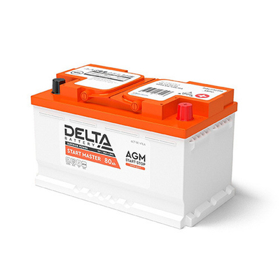 Аккумулятор Delta START MASTER AGM 1280 (12V, 80Ah)
