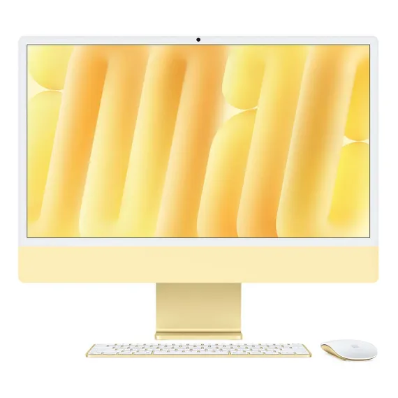 Моноблок Apple iMac 4.5K 24 (M4 10-Core, GPU 10-Core, 16GB, 256GB) (Жёлтый | Yellow) (2024)