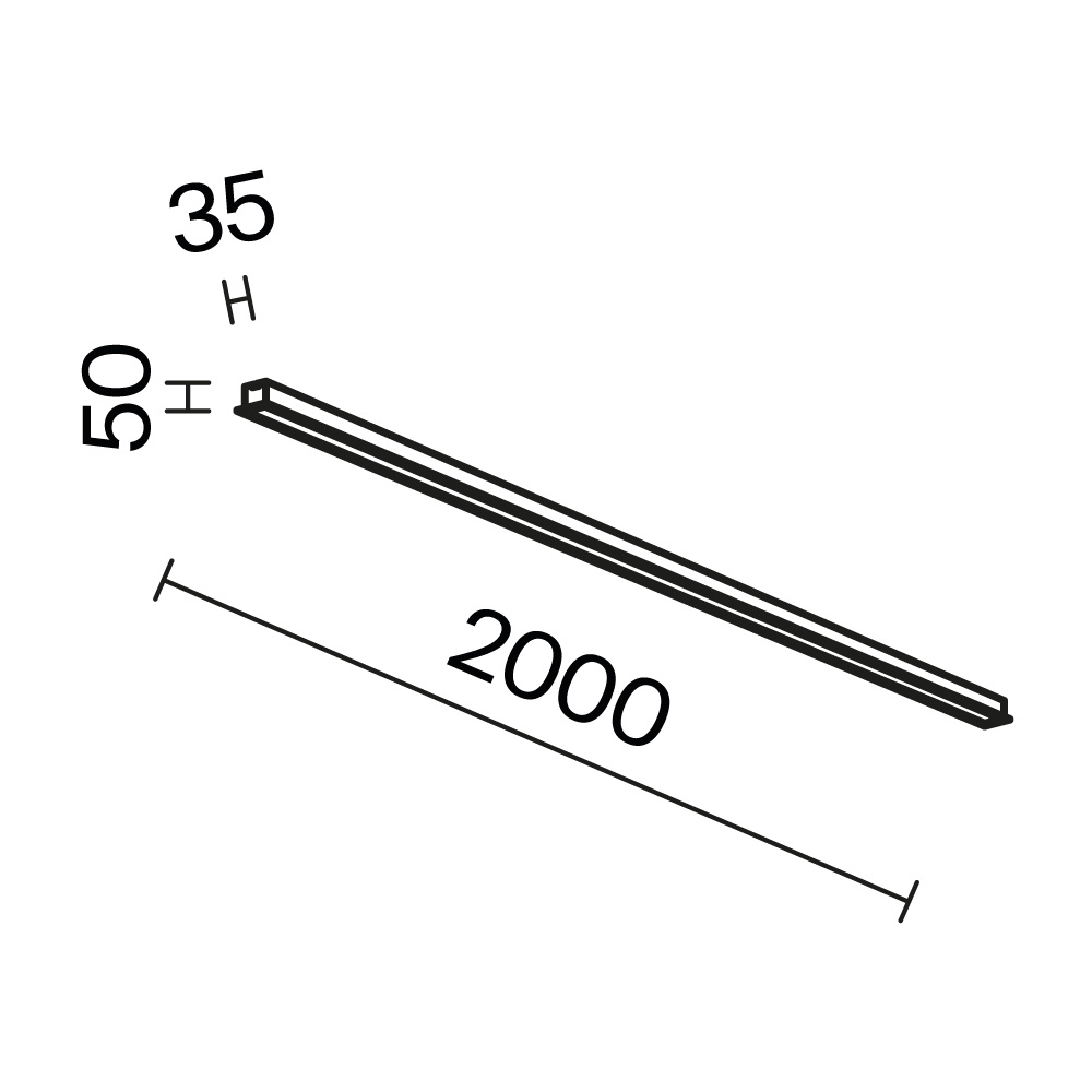 Линейный светильник Technical LL313007