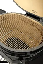 Керамический угольный гриль Primo Oval Family All-In-One, 38х56 см, с ножками и столиками