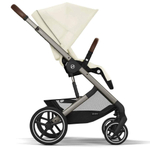 Прогулочная коляска Cybex Balios S Lux TPE 2025 Seashell Beige с дождевиком