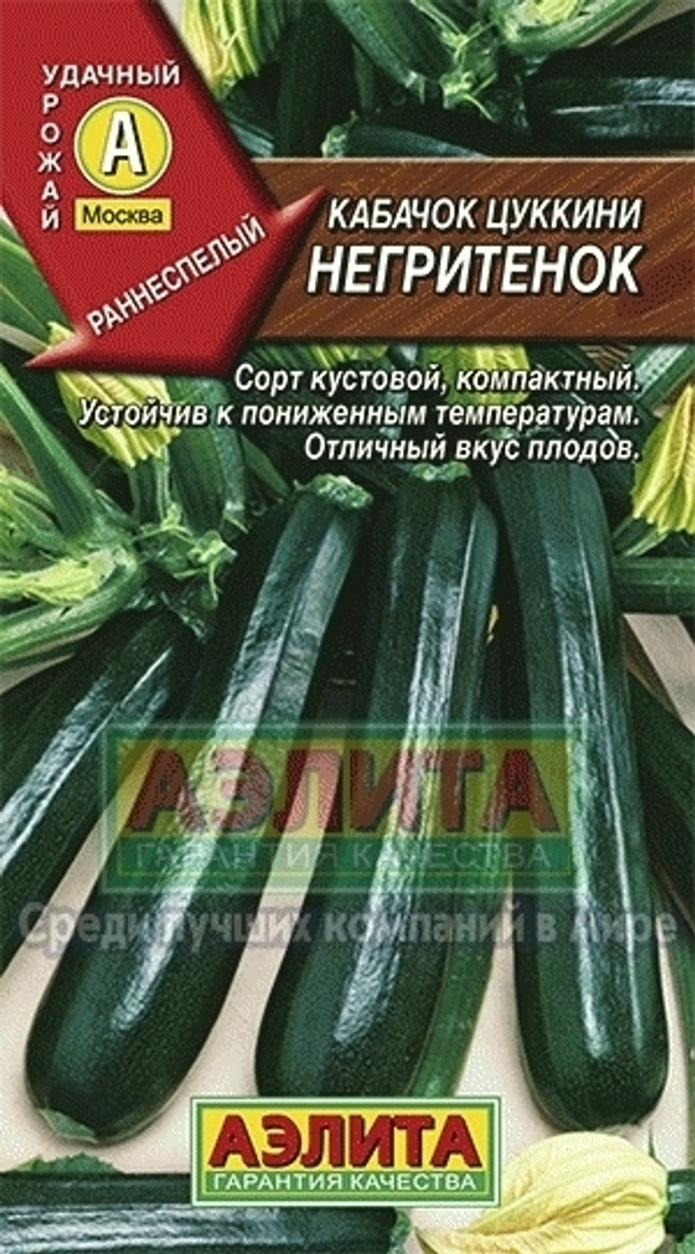 Кабачок цуккини Негритенок