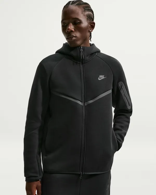 Толстовка мужская NIKE M NK TCH FLC FZ WR HOODIE