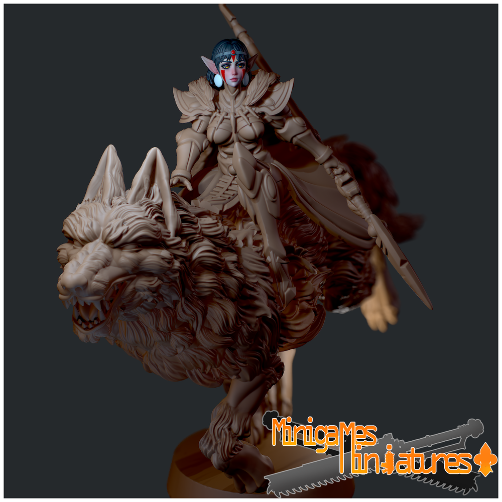Аниме миниатюры под стиль вархаммер anime figurine 32-56-75мм