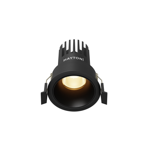Встраиваемый светодиодный светильник Maytoni Dip DL115-10W-2.7K-B