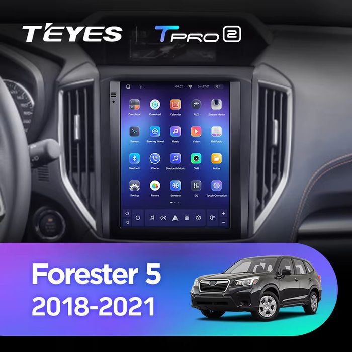 Магнитола для Subaru Forester 5 2017+, XV 2 2017+, Impreza 5 2016+ (поддержка Harman/Kardon и 360) - Teyes TPRO 2 монитор 9.7" QLED в стиле "Тесла" на Android 10, Быстрая, 4G SIM-слот