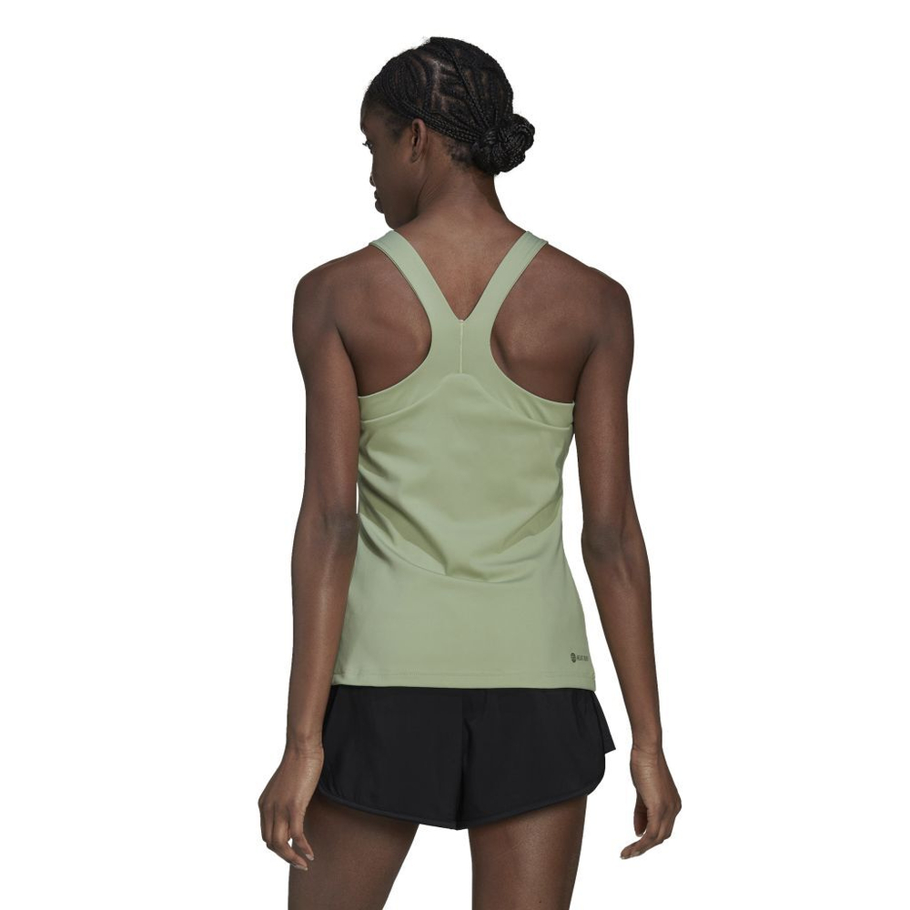 Женский топ теннисный Adidas Y-Tank Top W - magic lime