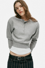 СВИТЕР С ПОДПЛЕЧНИКАМИ — ZARA