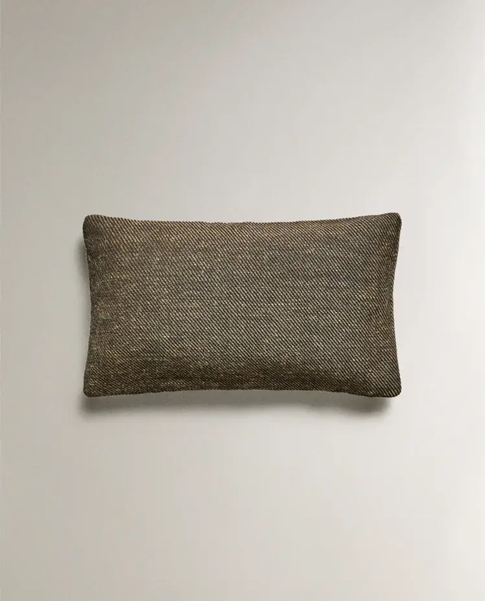 ZARA HOME НАВОЛОЧКА ДЛЯ ДЕКОРАТИВНОЙ ПОДУШКИ С КОНТРАСТНЫМИ ПОЛОСКАМИ, ЧЕРНЫЙ