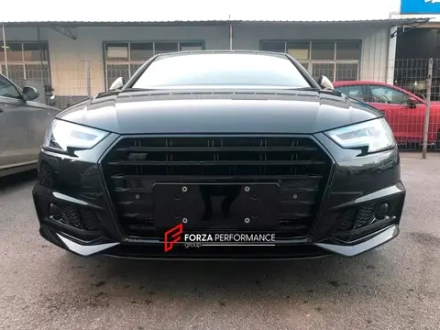 Обвес переделка для AUDI из A4 B9 2016 - 2019 в S4 B9 2016-2019 Ауди обвес