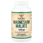 Double Wood Supplements, малат магния, 1500 мг, 420 капсул
