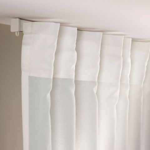 Шторы IKEA ROSENROBINIA (РОЗЕНРОБИН), Белый, 300x250 см