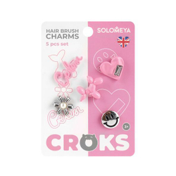 Solomeya Set of charms for hair brush набор украшений для расчески