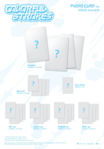 Альбом STELLIVE CLICH - COLORFUL STROKES 1st EP Album PHOTOCARD RANDOM Version