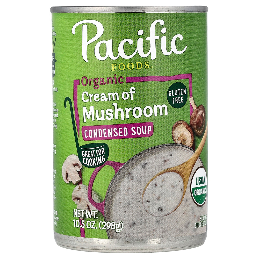 Pacific Foods, органический крем-суп из грибов, 298 г (10,5 унции)