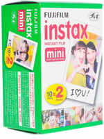 Fujifilm Instax Mini, 100 г, 20 шт., белая
