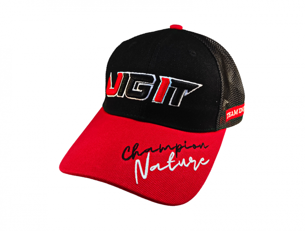 Кепка Jig It Champion Nature Red-Black
