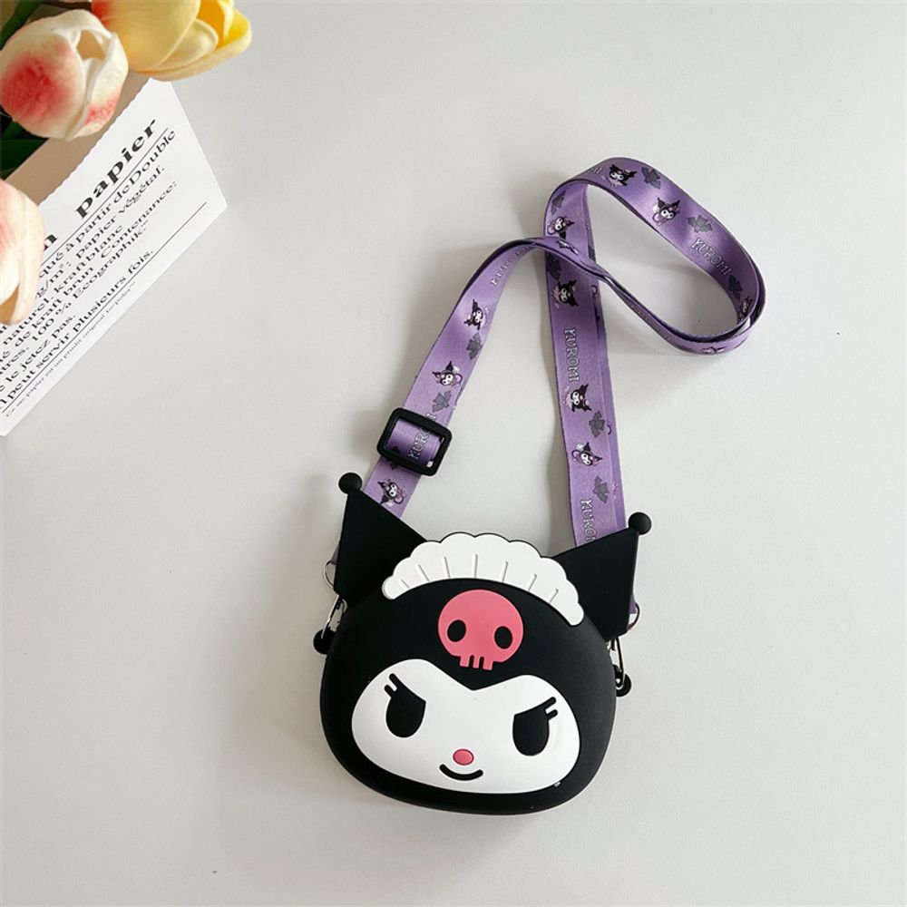 Детская сумка через плечо "Kuromi Black"