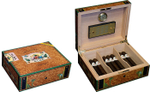 Хьюмидор Elie Bleu ALBA Ambonya Burl 75 cigars