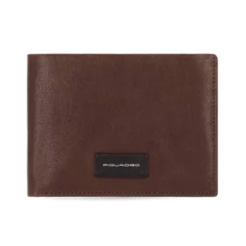 Кошелек мужской Piquadro Harper темно-коричневый из натуральной кожи (PU5760APR/TM)