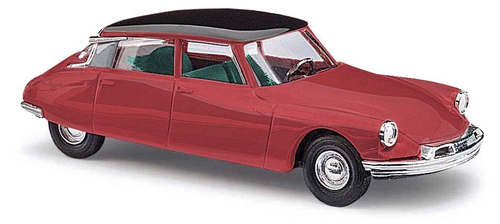 Автомобиль Citroën DS19, красный/черный (H0)