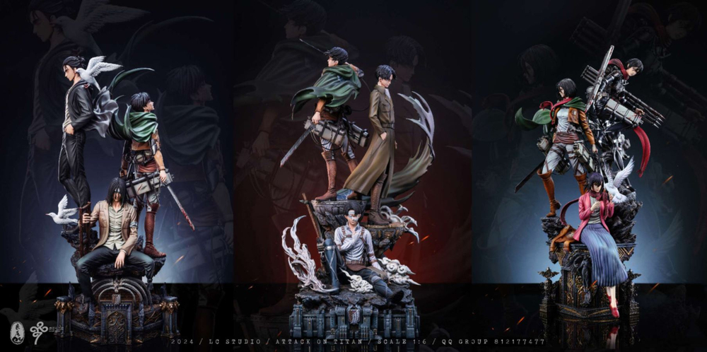 Статуя LC Studio Attack on Titan: Mikasa Ackerman Memory Атака титанов: Микаса Аккерман