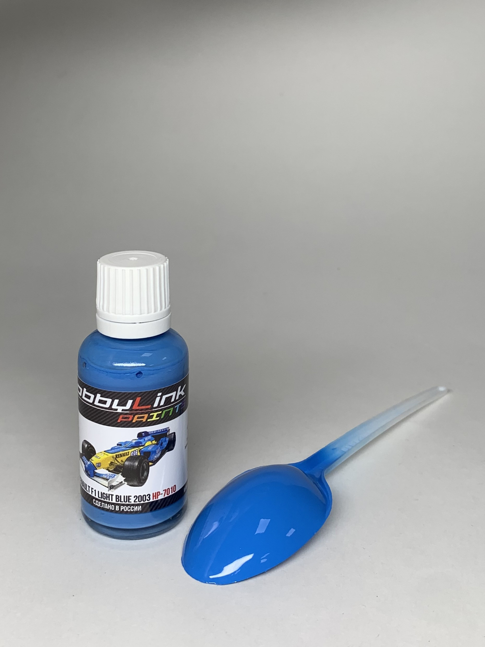 Краска лаковая HobbyLink Renault F1 Light Blue 2003 HP-7010