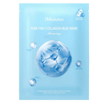 JMsolution Увлажняющая маска с коллагеном для эластичности кожи Pure Fish Collagen Blue Mask