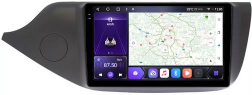 Магнитола для KIA Ceed 2 (JD) 2012-2018 (рамка матовая) - Kuberg OL-9781 QLed+2K, Android 12, Быстрая, CarPlay, 4G SIM-слот
