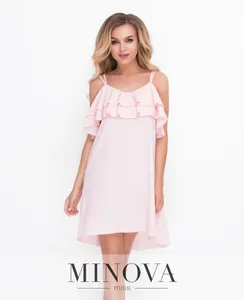 Платье 8582-пудра Minova