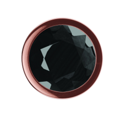 Diamond Shine L - Анальная Пробка, Розовое Золото