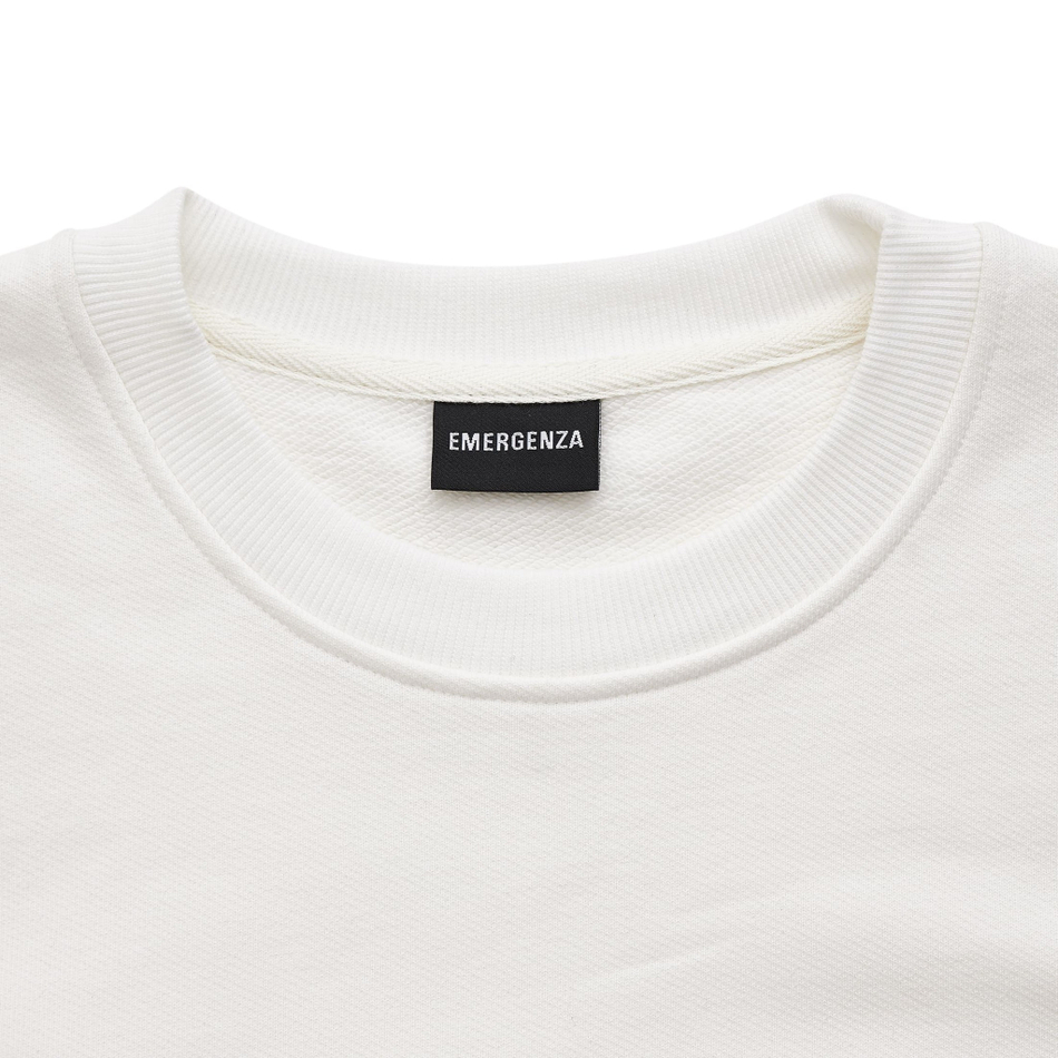 AMALFI CROPPED SWEATSHIRT OVERSIZED LOOSE