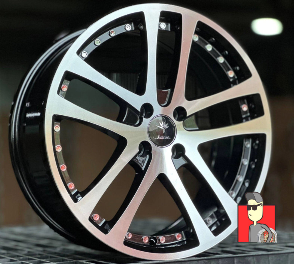 Комплект дисков Weds Рельсы 17x7 et38 4x98