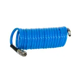 Шланг спиральный Fubag с фитингами рапид, полиуретан, 15бар, 6x10мм, 5м — фото 1